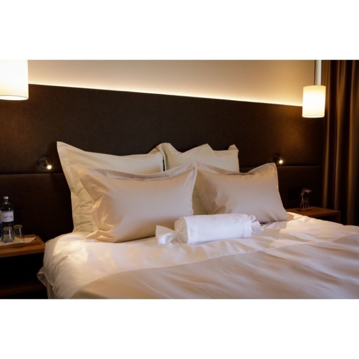 Постельное белье Twist white&beige Семейный