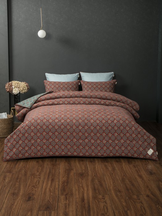 Комплекты для сна Марокко (тиффани красная охра) Евро