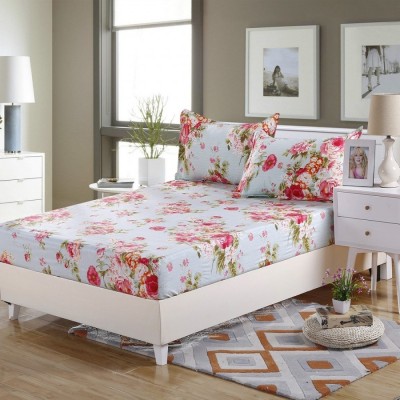 Простынь на резинке поплин печатный PRPP-4 200х200