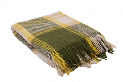 Пледы шерстяные Pled Novoz wool 21-75-140x200