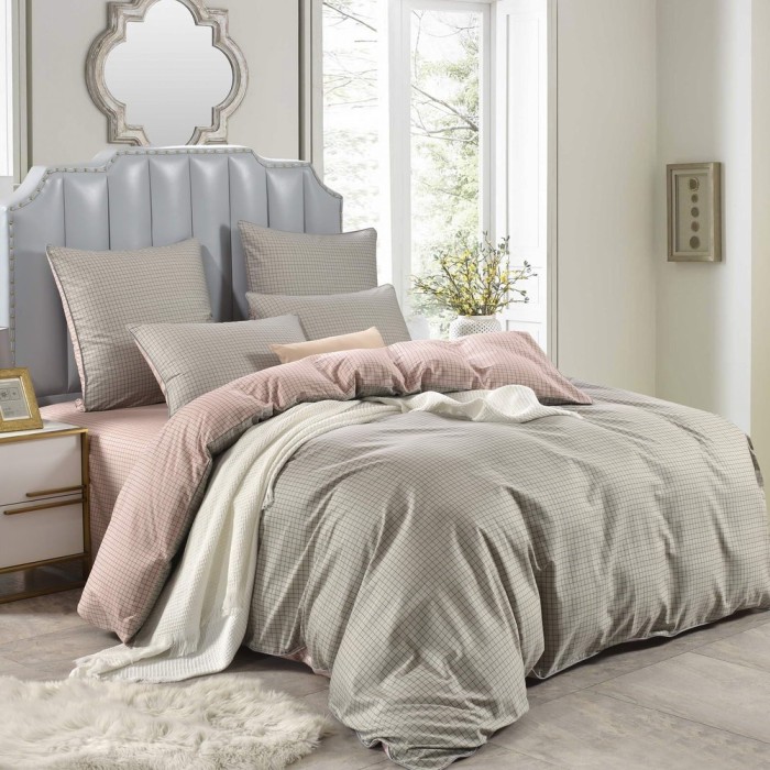 Диксан (розовый) Комплект постельного белья сатин 7Е