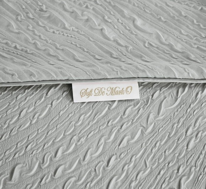 Саманта (серая) Комплект постельного белья жатка 1.6