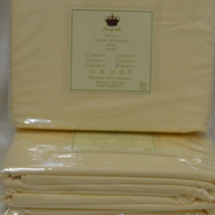 Простыня на резинке Kingsilk Pr-160-(r)-Bej