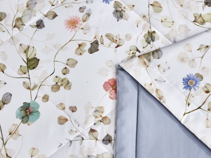 Комплект с летним одеялом  из египетского хлопка Premium 160х220 см, 2147-OSPS