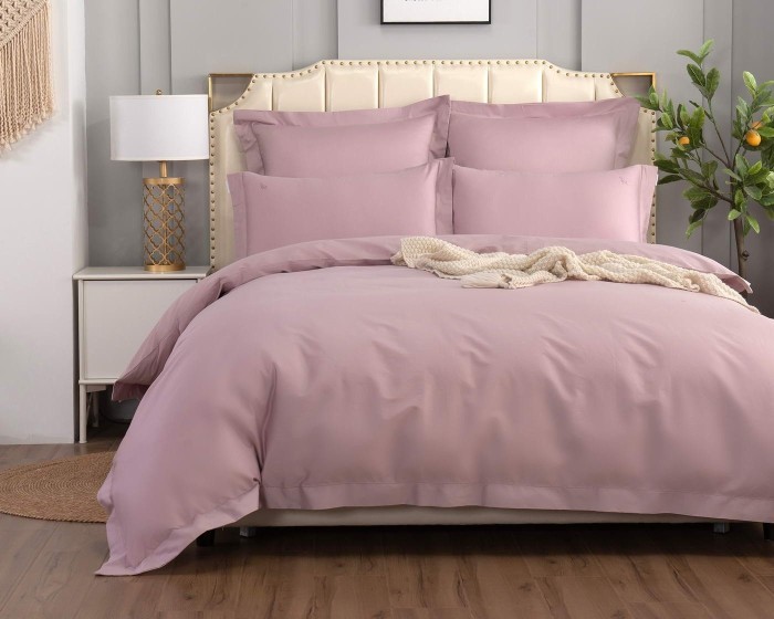 Флоренция (лиловая) Комплект постельного белья Евро 4н