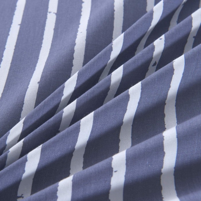 Дарио (синий)-Зевс (синий) Комплект постельного белья сатин Евро 4н