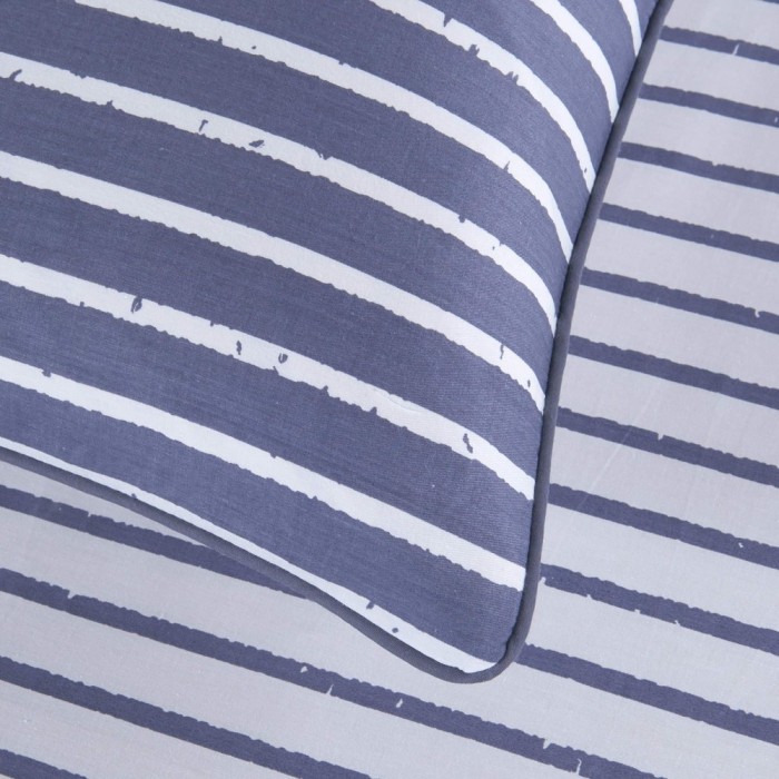 Дарио (синий)-Зевс (синий) Комплект постельного белья сатин Евро 4н