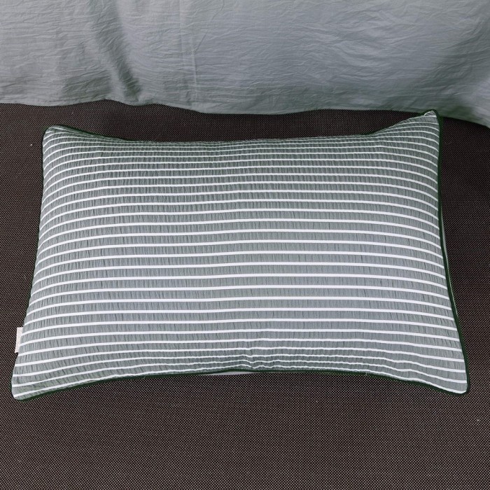 Мираж (зеленый) Комплект постельного белья жатка Евро 4н