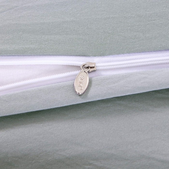 Мираж (зеленый) Комплект постельного белья жатка Евро 4н