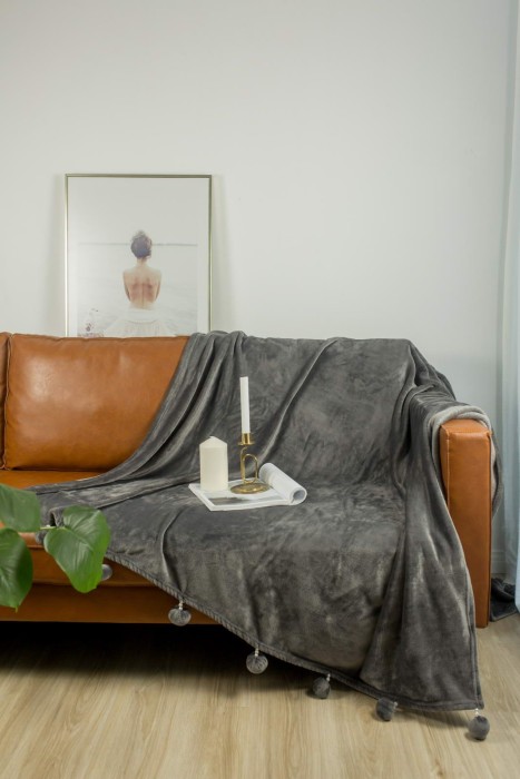 Бубон-жемчуг Новый (стоун) Покрывало 160х220