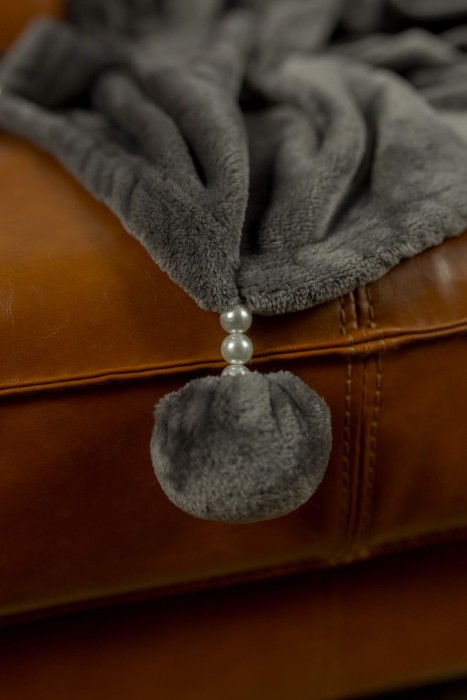 Бубон-жемчуг Новый (стоун) Покрывало 160х220