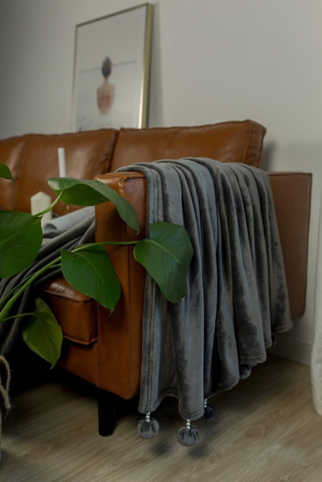 Бубон-жемчуг Новый (стоун) Покрывало 160х220