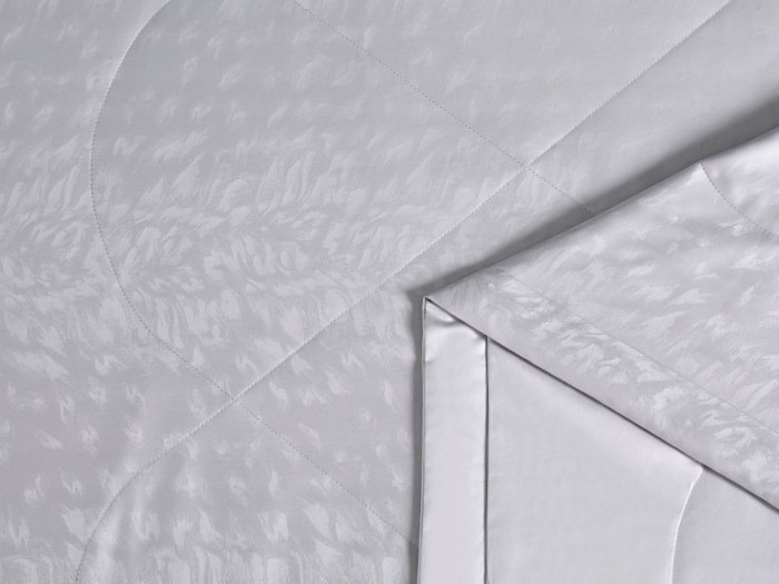 Комплект семейный с двумя летними одеялами из хлопкового жаккарда 160х220 см, 2217-2OSP