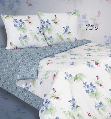 Комплект постельного белья Евро Поплин 70х70-2шт ПА-3-756