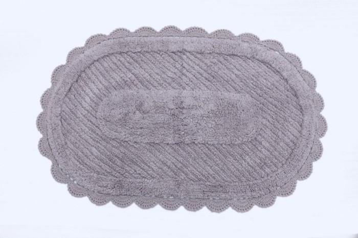 LAURA (мокко) Набор ков. для ванной кружевной 60х100 и 50х70