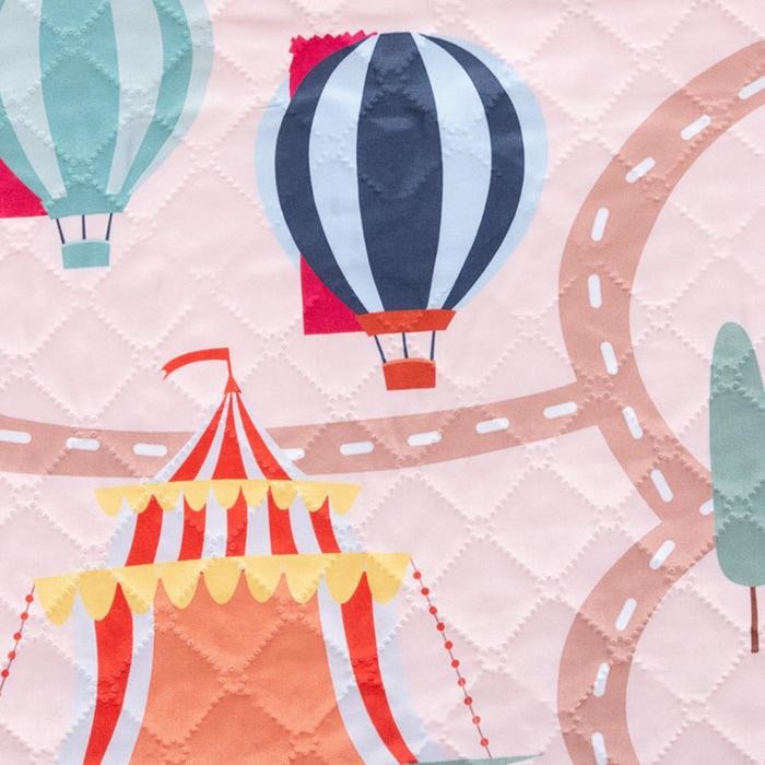 Покрывало "Этель" 1,5 сп Город, 145*210 см, микрофибра