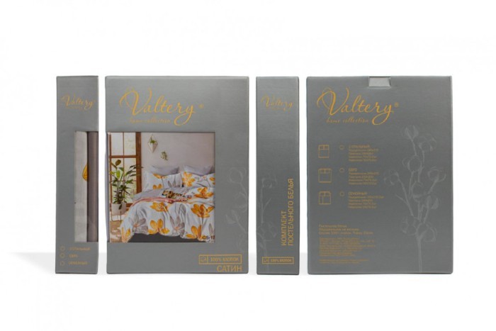 Постельное белье Valtery печатный CS-19 двуспальное