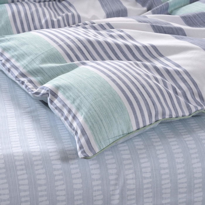 Алехандро (зеленый) Комплект постельного белья сатин Евро 4н