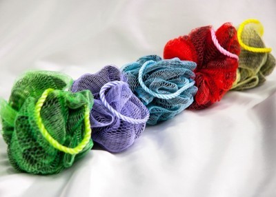 Мочалка Цвета в ассортименте 10006