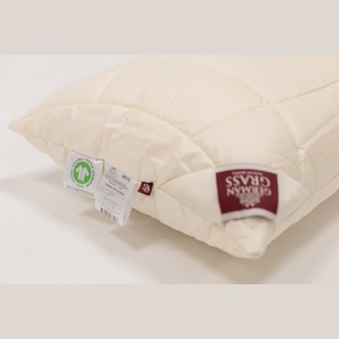 Подушка Organic Cotton Grass 50 х 70 регулируемая