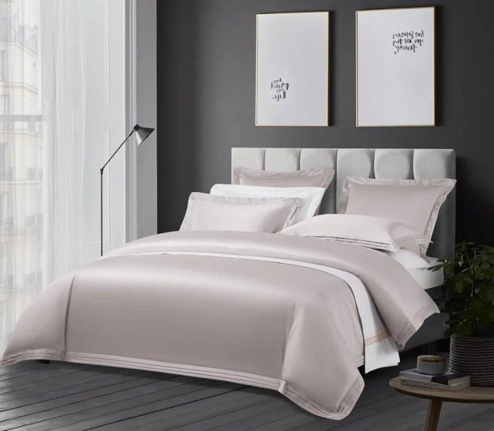 Постельное белье  Sharmes "Soho" евро (сиреневый туман)