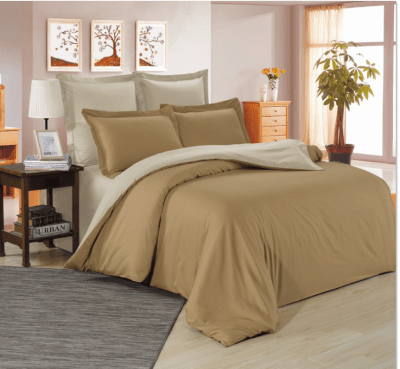 Постельное белье Valtery сатин однотонный LS-41 семейный