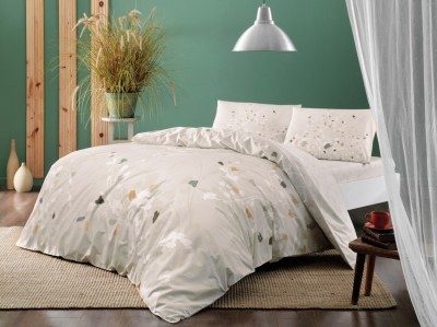 Постельное белье TAC RANFORCE ADENA полуторное бежевый