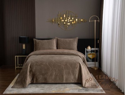 Ноэль покрывало кофейное 240х260