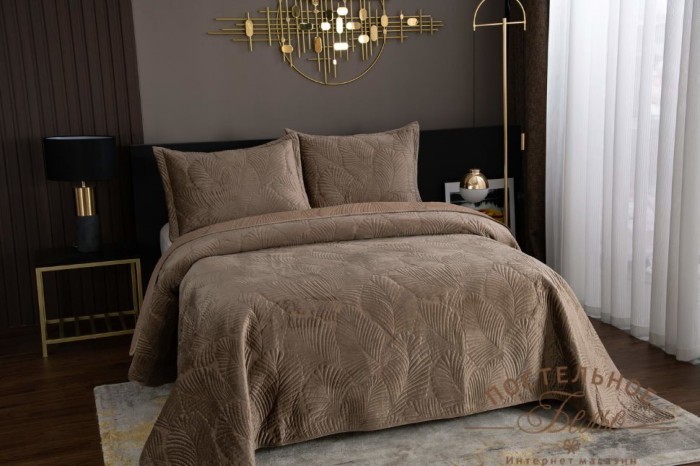 Ноэль покрывало кофейное 240х260