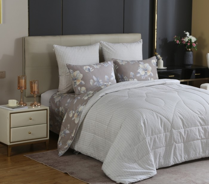 Саманта (капучино) Cotton KAZANOV.A комплект Семейный K-7E-2682 к-т