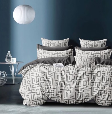 Комплект постельного белья Евро Сатин печатный 70х70-2шт и 50х70-2шт CA-6-717