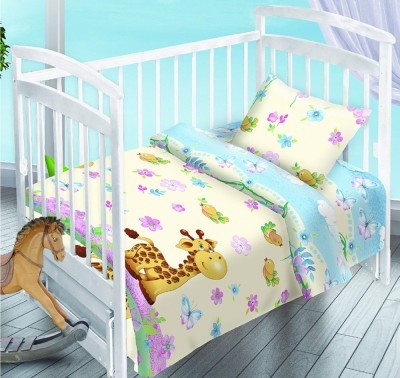 Постельное белье Valtery детское в кроватку &quot;Веселый жирафик&quot; полуторное