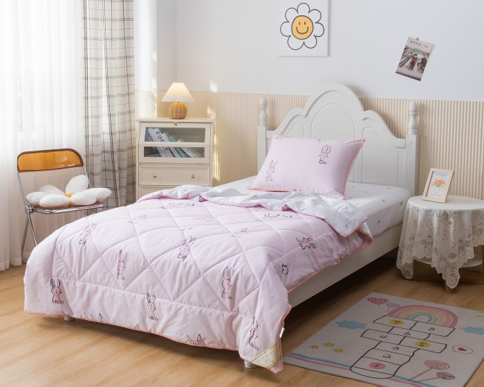 Зайчонок (розовый) Комплект Детский