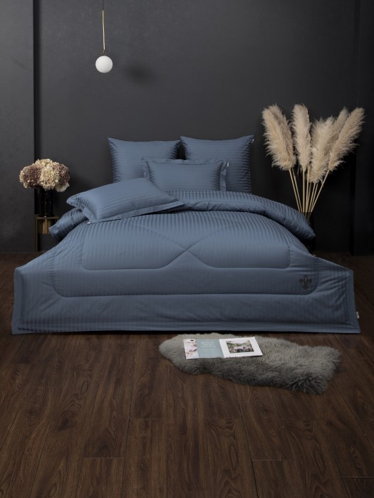 Комплекты для сна Stripe Royal (ниагара) Egypt Cotton Евро