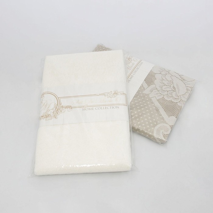 Леонтия (белая) Скатерть Кружево 180х360