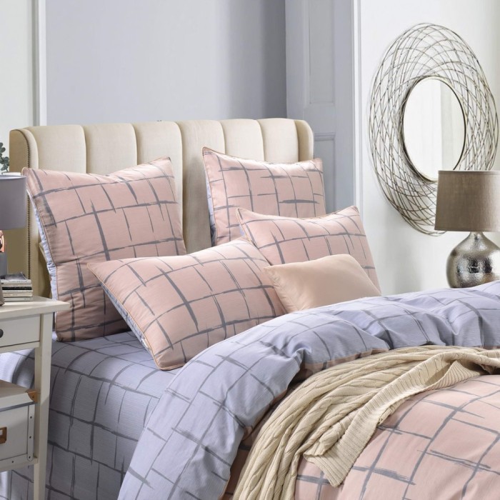 Феофан (розовый) Комплект постельного белья сатин 7Е