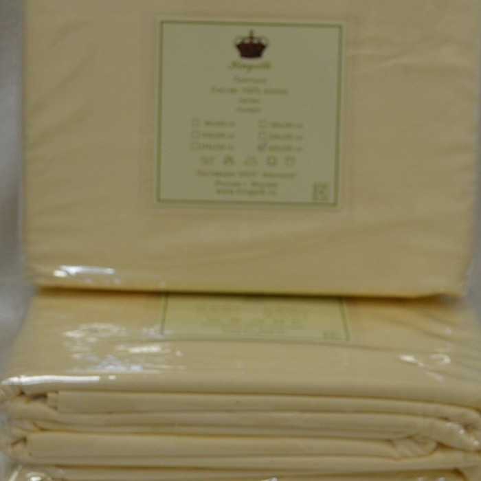 Простыня на резинке Kingsilk Pr-180-(r)-Bej