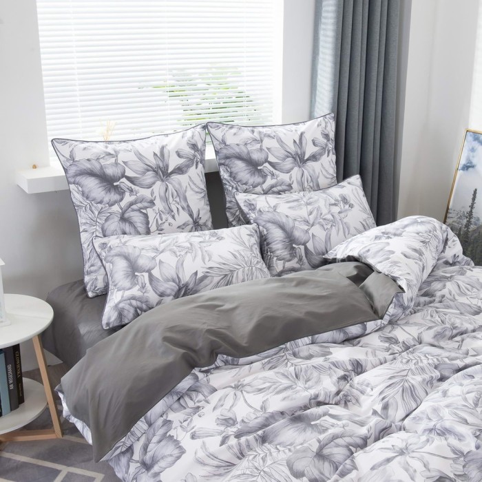 Габби (серая) Комплект постельного белья сатин 7Е