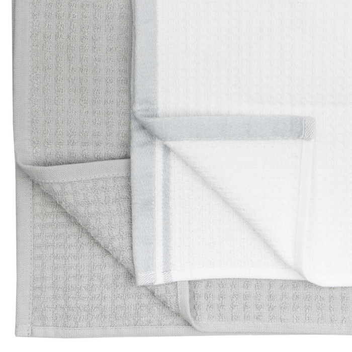 Набор Кухонных Полотенец Arya 40X60 2 Пр. Chief 1B Бело-Серый