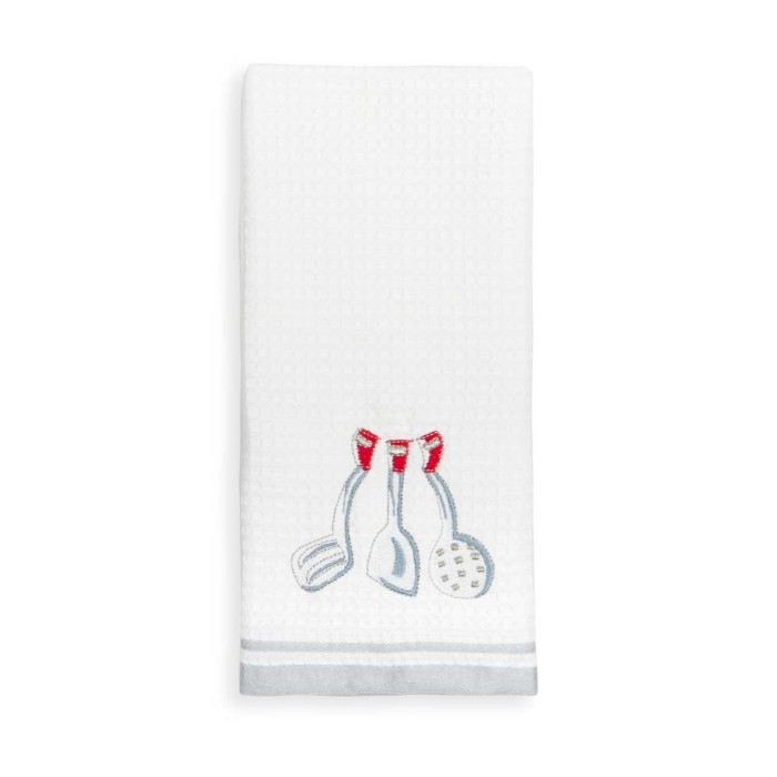 Набор Кухонных Полотенец Arya 40X60 2 Пр. Chief 1B Бело-Серый