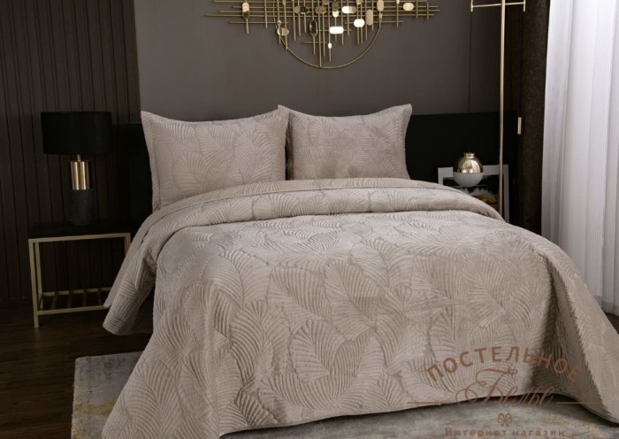 Ноэль покрывало кремовое 240х260