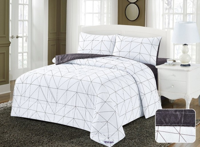 Комплект постельного белья евро с одеялом De Verano Y400-21