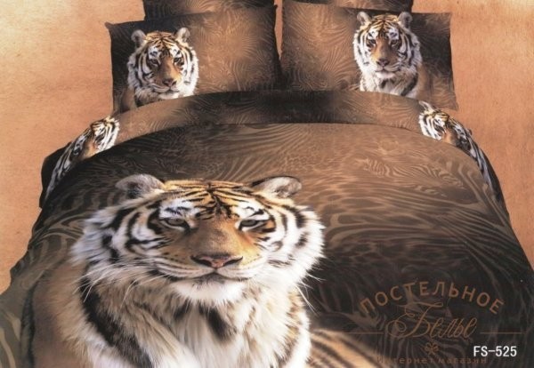 Постельное белье Фамилье RS-77 двуспальное 4 наволочки