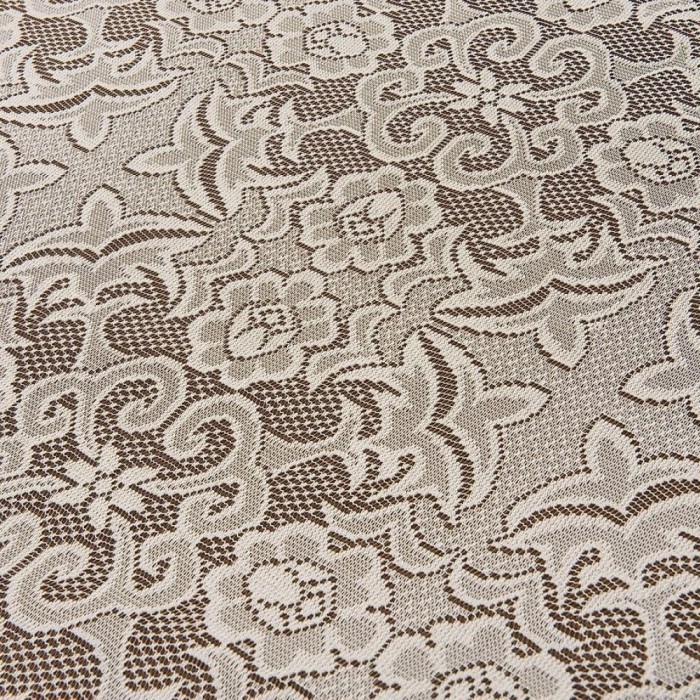 Фрида (белая) Скатерть Кружево 180х180