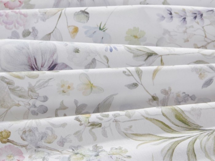 Комплект постельного белья Евро, сатин с лазерной печатью 2378-6/160