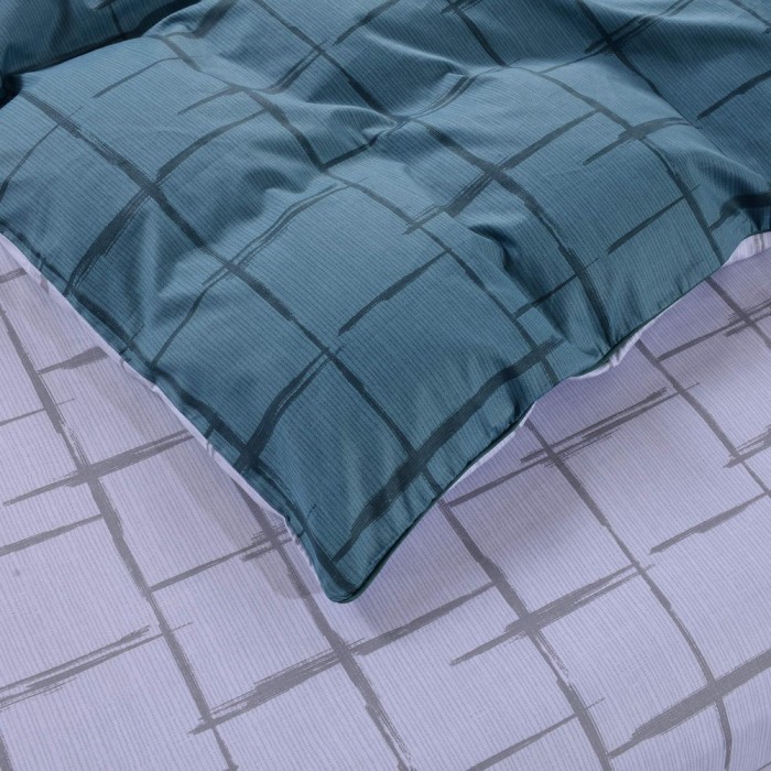 Феофан (зеленый) Комплект постельного белья сатин 7Е