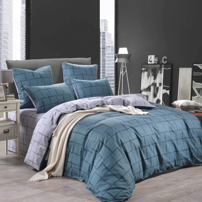 Феофан (зеленый) Комплект постельного белья сатин 7Е