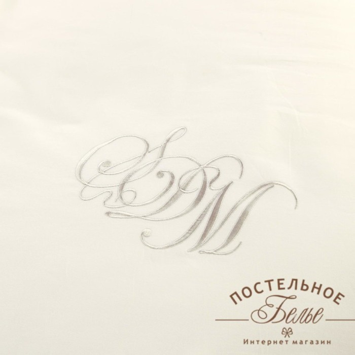 Джонатан (белый) Комплект постельного белья сатин 7Е