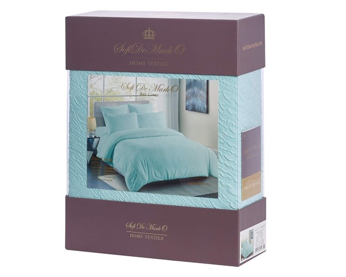 Саманта (ментол) Комплект постельного белья жатка 1.6