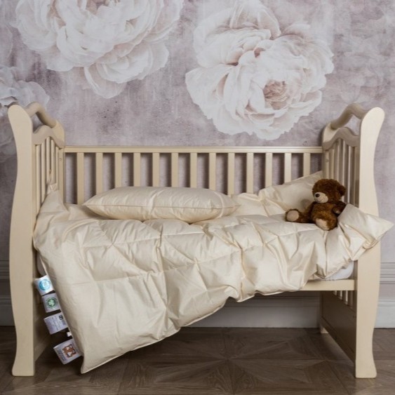 Подушка BABY ORGANIC DOWN GRASS низкая 40х60